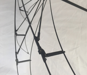 Parapluie de voiture inversé avec poignée de type C et armature à baleines - Product Image 6