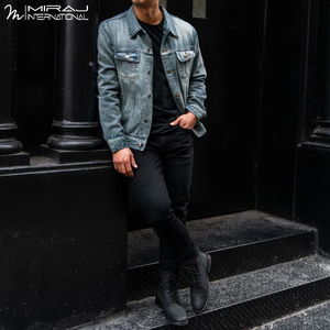 Chaquetas Vaqueras Personalizadas para Hombre, Transpirables, Hechas a Mano, de Última Moda, Buena Calidad y Precio Razonable - Product Image 5