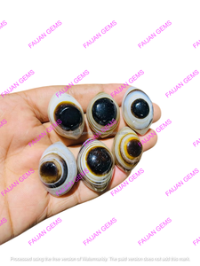 Vente en gros usine FAIJAN GEMS – Cabochons en pierre naturelle Agate Œil de Dieu pour la fabrication de bijoux et pendentifs DIY - Product Image 4