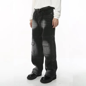 Pantalones Holgados de Algodón Premium para Hombre, Textura Suave, Transpirabilidad y Uso Diario a la Moda - Product Image 3