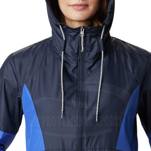 Chaqueta cortavientos de poliéster de nailon Chaqueta cortavientos de secado rápido Chaqueta cortavientos de manga larga - Product Image 5