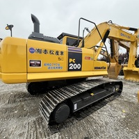 Mejor Precio, Buen Estado, Excavadora Usada de 20 Toneladas, Hidráulica, con Pocas Horas de Uso, Komatsu PC200-7 PC200-8 PC200 en Venta, Disponible en Stock