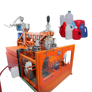 Machine d'extrusion-soufflage pour la fabrication de bidons en plastique de 1l à 10l à grande vitesse - Product Image 1