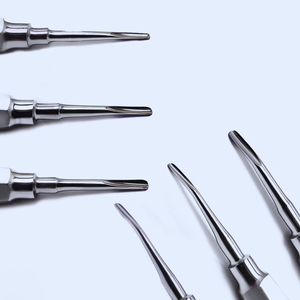 Élévateurs de racines dentaires manuels en acier inoxydable hautement poli pour l'extraction dentaire et la chirurgie buccale - Product Image 3