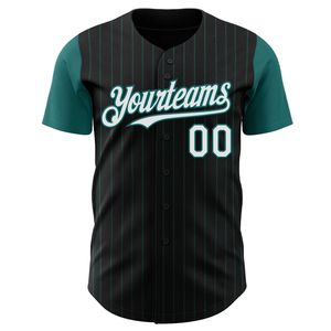 Camiseta de Béisbol de Manga Corta, Dos Colores, 100% Poliéster, Transpirable, con Nombre del Equipo Personalizado, Impresión por Sublimación, OEM, Unisex - Product Image 2