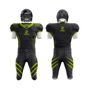Uniforme de Fútbol Americano Transpirable de Alta Calidad, 100% Poliéster, Secado Rápido, Ecológico, Corte Ajustado, Colores Personalizables, Mejor Precio - Product Image 1
