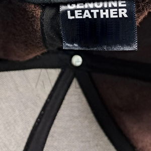 Casquettes en cuir 2026 avec doublure respirante, ajustement confortable, entièrement personnalisables, service OEM ODM, best-seller avec logo personnalisé - Product Image 5