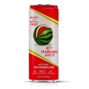 Jugo de sandía con gas y saborizado Wana ODM OEM Marca Privada 250ml/320ml/500ml Lata de aluminio o botella de PET - Product Image 5
