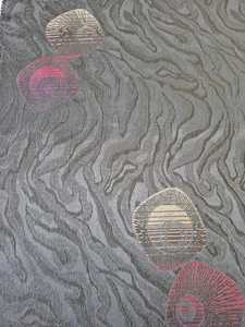 ABAYA para Mujer, Tela Satén Ultra Suave, 100% Poliéster, Jacquard Arcoíris Fukra, Hilo Especial PK 1544, COLOR N.° 4 - Product Image 2