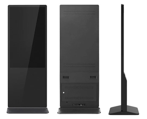 Floor Standing Digital Poster Kiosk Touchscreen Display <b>Stand</b> Metal Advertising <b>Screen</b> for Retail Mall Airport - Product Image 2