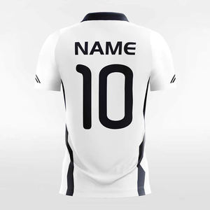 Maillot de football rétro personnalisé pour hommes, uniforme de club authentique, ensemble de logo par sublimation, style 100% polyester, personnalisable - Product Image 6
