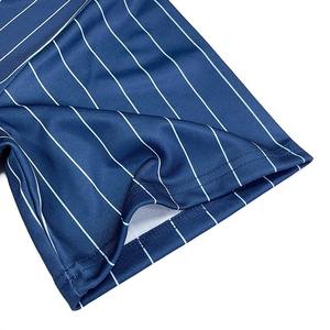 Camisetas de Béisbol Deportivas Personalizadas con Rayas, MOQ Bajo, 100% Poliéster, Cuello Alto, Impresión Digital, Tela Tackle Twill - Product Image 6