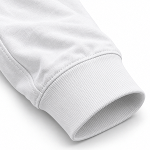 <b>White</b> <b>Long</b> <b>Sleeve</b> Crew Neck 100% Cotton Solid Knitted Slim Fit Men's <b>T</b>-<b>Shirt</b> with Custom Logo Eco-Friendly Casual Wear - Product Image 4