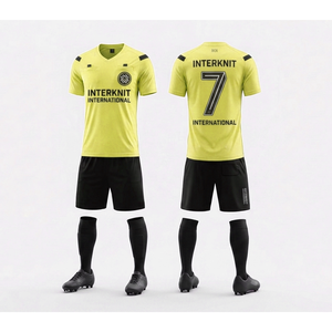 Uniformes de Fútbol Premium en Oferta, Conjunto de Camiseta de Fútbol Sublimada Personalizada, Kits de Equipo Profesional con Absorción de Humedad, OEM - Product Image 1