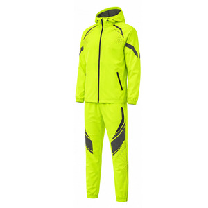 Conjunto Deportivo Cortavientos para Hombre, Chaqueta y Pantalones Ligeros de Poliéster, Transpirables, para Correr, Entrenamiento, Ropa Deportiva Personalizada, Venta al Por Mayor, OEM, ODM - Product Image 4