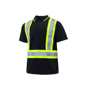 เสื้อโปโลนิรภัยคุณภาพพรีเมียมแบบสะท้อนแสงสำหรับผู้ชาย OEM Supply - Product Image 3