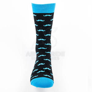 Chaussettes décontractées de haute qualité pour hommes, en coton et laine, couleur unie, écologiques et respirantes - Product Image 3