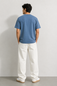 Camiseta Extra Grande de Primera Calidad, 290 GSM, Tejido de Algodón, Impresión Personalizada, Estilo Urbano, Unisex, Fabricante OEM ODM, RTS - Product Image 4