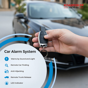 Roadpower (RP-RE-SCORP-735) สัญญาณเตือนภัยรถแมงป่องมิลาโน่พร้อมรีโมทที่ทำจากยางและระบบแสดงสถานะไฟกระพริบป้องกันการหักหลัง - Product Image 5