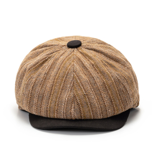 Wholesale Premium Linen Ivy Cap Mesh Lined Summer Golf <b>Flat</b> <b>Hat</b> OEM OEM Custom Washed Cotton <b>Flat</b> Cap Lightweight Vintage - Product Image 2
