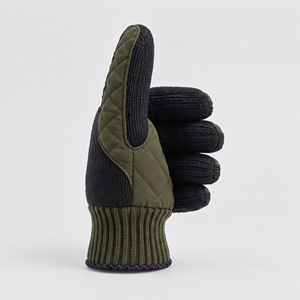 Gants d'hiver en coton de qualité supérieure avec doublure chaude en tissu doux, ajustement confortable, construction extensible, pour temps froid - Product Image 5