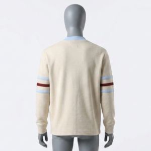 Add Your Custom High-quality V-neck <b>Sweaters</b> for sorority/Fraternity/ Schools/Colleges/Universities LogosFleece <b>Cardigans</b> - Product Image 6
