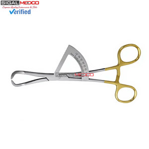 Calibrador de Mapeo de Crestas Óseas para Implantes Dentales con Mangos Dorados, Instrumento de Cirugía Oral de Precisión de Acero Inoxidable de Grado Alemán - Product Image 6