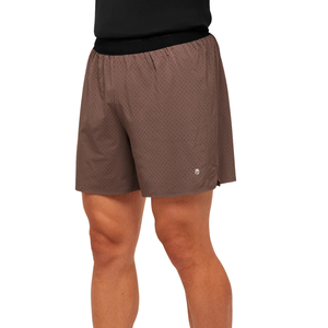 Pantalones Cortos Deportivos para Hombre, Modelo Sport Zero, Corte Ajustado de 5 Pulgadas, Ligeros, Transpirables, para Gimnasio, Entrenamiento, Color Marrón Suave - Product Image 2