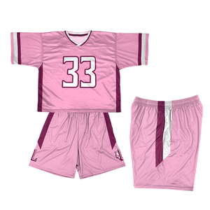 Uniformes de Lacrosse Transpirables, que Absorben la Humedad, con Costuras Planas, Libres de Plomo y Azo, Pantalones Cortos de Jersey Sublimados - Product Image 3
