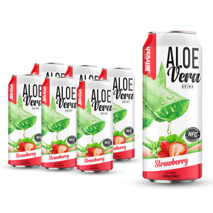 Aloe vera natural de Vietnam de alta calidad y barato, lata de zumo de maracuyá de 500ml del fabricante JB'FRESH Beverage GMP - Product Image 4