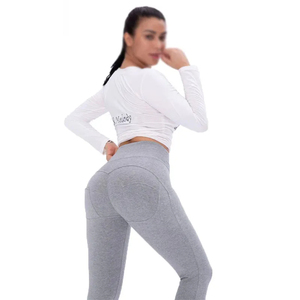 Leggings de fitness pour femmes MOVATEXTILE, noirs, de bonne qualité, en différentes tailles, vêtements de fitness, fabrication au Pakistan, prix d'usine - Product Image 1