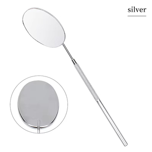 Wholesale High Quality Eyelash Extension Mirror With Hollow Handle Get Eyelash Mirror In Custom Design Color And Logo - Product Image 2