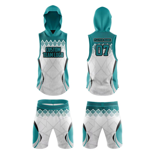 Custom Team name Sublimated 7v7 Uniform Set Hooded <b>Tank</b> Top Shorts Unisex Adult Moisture Wicking All Seasons Athletic Wear 2026 - Product Image 3