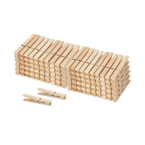 Pinces à linge en bois miniatures, clips en bois pour photos, pinces de bricolage, pinces décoratives pour mariage, fête, décoration de la maison - Product Image 4