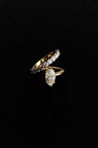 Bagues de fiançailles solitaires en or massif 14 carats avec diamant de laboratoire certifié IGI, taille marquise, serti à griffes, 3 carats - Product Image 5
