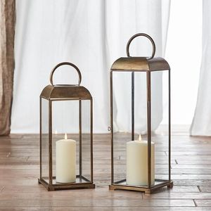 Farol Metálico Atemporal, Portavelas Decorativo de Hierro, Iluminación Premium para Jardín y Paisaje Exterior, Diseño Decorativo - Product Image 3