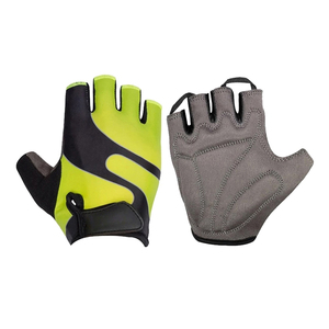 Guantes de Ciclismo de Invierno con Medio Dedo y Cierre de Cordones, Unisex, de Cuero, Poliéster y Neopreno para Deportes al Aire Libre - Product Image 2