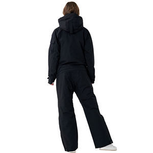 Stylish Women <b>Ski</b> Suit Plus Size Breathable Windbreaker Waterproof Windproof Snowboard Coat For Winter Hooded Jacket - Product Image 2