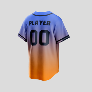 เสื้อเบสบอล Cheervar สีไล่ระดับ พิมพ์ลายแบบ Sublimated ระบายอากาศได้ดี ซับเหงื่อ แห้งไว แขนสั้น สำหรับผู้ใหญ่ ใส่ได้ทั้งชายและหญิง เหมาะสำหรับกีฬาฤดูหนาว - Product Image 3