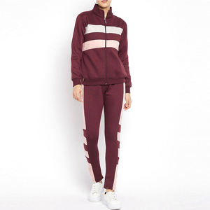 Stylish New Design Track Suits for Women With Custom Logo 2 Piece Set Training Wear Women Breathable <b>Tracksuits</b> - Product Image 1