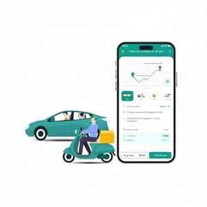 Desarrollo de Aplicaciones de Reserva de Taxis Premium con Servicios Basados en Ubicación, Pagos Seguros y Análisis de Conductores - Product Image 1