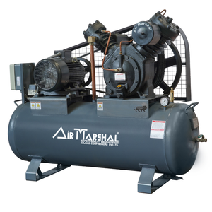 Compresseur d'air à piston alternatif robuste haute pression avec réservoir industriel pour atelier et usine - Product Image 1