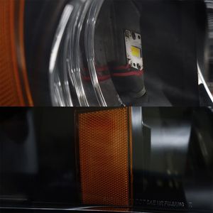 Phare avant à LED noir style usine pour Volvo VNL 2004-2014, faisceau haut/bas, côté droit/passager - Product Image 4