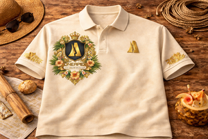 เสื้อโปโลปักลายสำหรับผู้ชาย แขนสั้น หรูหรา สั่งทำโลโก้ ตราสัญลักษณ์ กอล์ฟ ลำลอง ชุดกีฬา ยูนิฟอร์ม OEM - Product Image 5