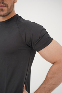 Men Oversized Drop Shoulder T-shirt <b>Set</b> Custom Logo Blank Breathable Summer <b>Set</b> Cotton Street Wear Vintage Luxury Men Plain <b>Sets</b> - Product Image 4