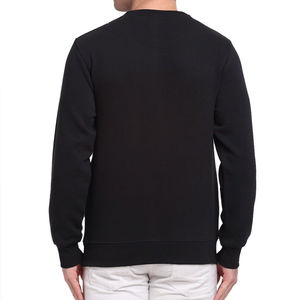 Sweat-shirts imprimés surdimensionnés à col rond, vente en gros OEM, sweat-shirts en coton 100% lourd, sweat-shirts personnalisés avec logo pour hommes - Product Image 2