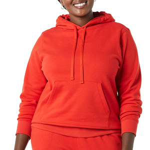 Sudaderas con Capucha Oversize de Invierno, de Algodón y Forro Polar, con 2 Costuras, Bordado 3D Personalizado en la Parte Delantera, Cuello con Capucha, Corte Holgado, Estilo Urbano para Mujer - Product Image 1