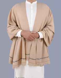 Men Classic Winter <b>Wool</b> Shawl Solid Soft Warm Breathable Traditional Formal <b>Wrap</b> - Product Image 5