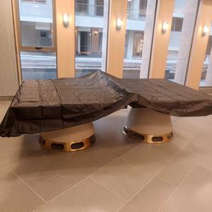 Mesa de billar de lujo personalizada, duradera, con suela sintética envuelta en fieltro de alta velocidad, mesa de billar inglesa para uso en interiores. - Product Image 4