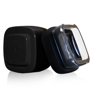 Tùy chỉnh 3ml <span class=keywords><strong>5ml</strong></span> 7ml 9ml nhỏ vuông nhiệt bằng chứng childproof sáp đài hoa container sáp lọ thủy tinh bao bì cho tập trung - Product Image 3